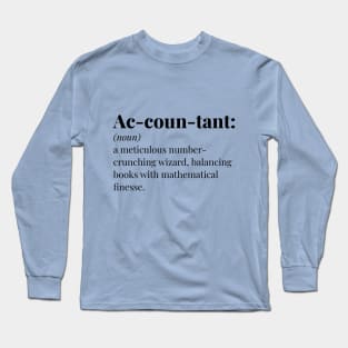 Accountant Long Sleeve T-Shirt